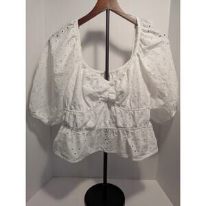 Crop Top Cottagecore Blouse